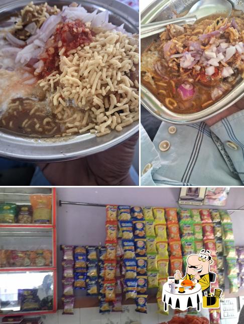 The restaurant's food and beverage