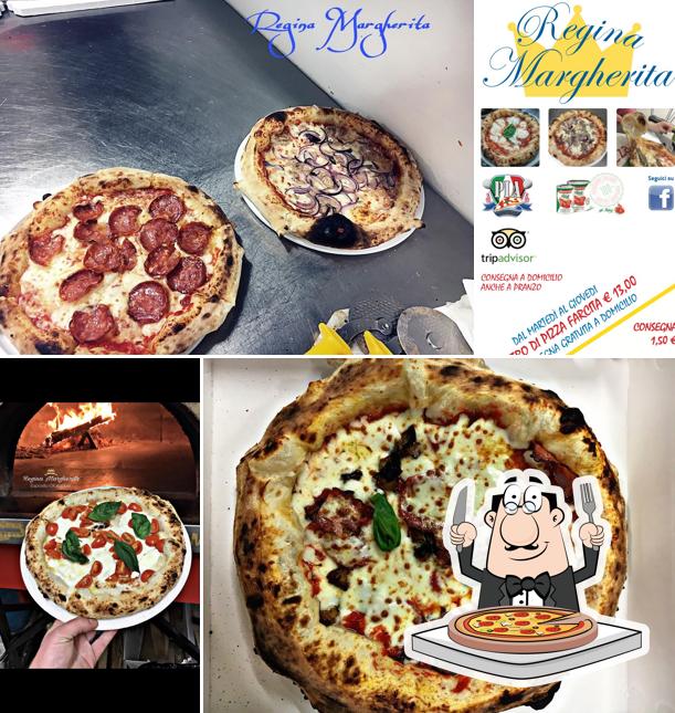 Scegli una pizza a Regina Margherita
