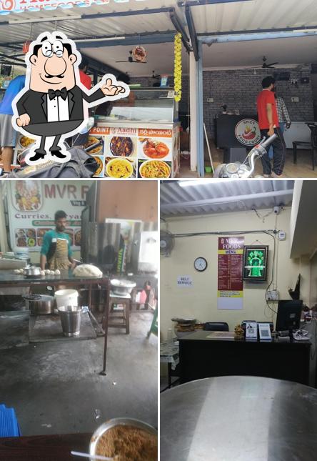 The interior of MVR FOODS