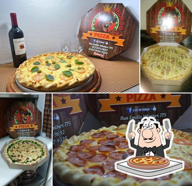 Experimente pizza no O Rei do Pedaço