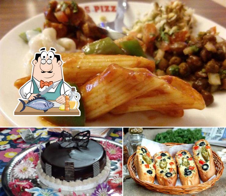 Grilled salmon at US Pizza