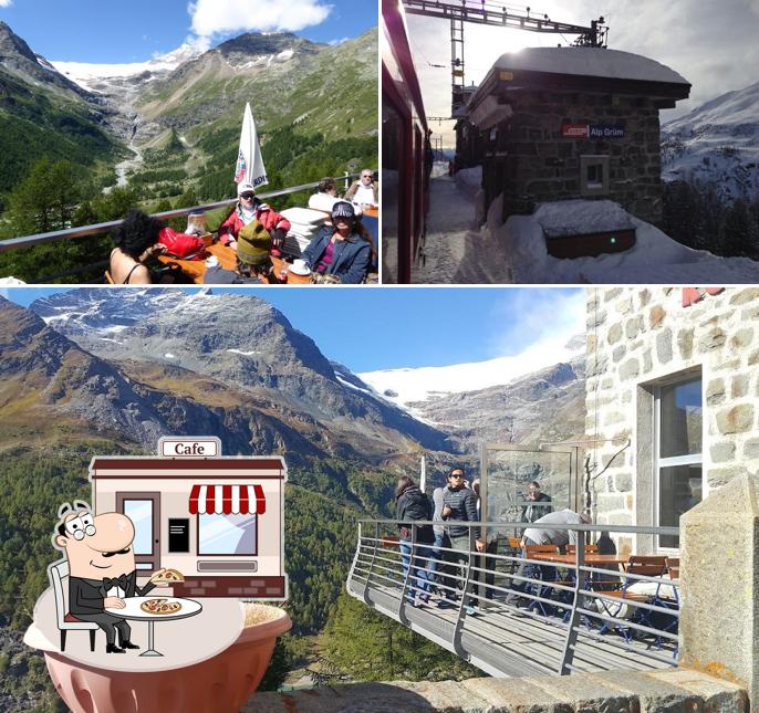 Gli esterni di Alp Grüm