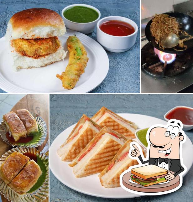 Grilled cheese sandwich at Jay Bhavani Vadapav