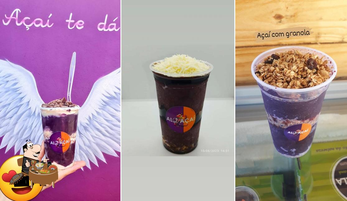 Platos en Alô Açaí