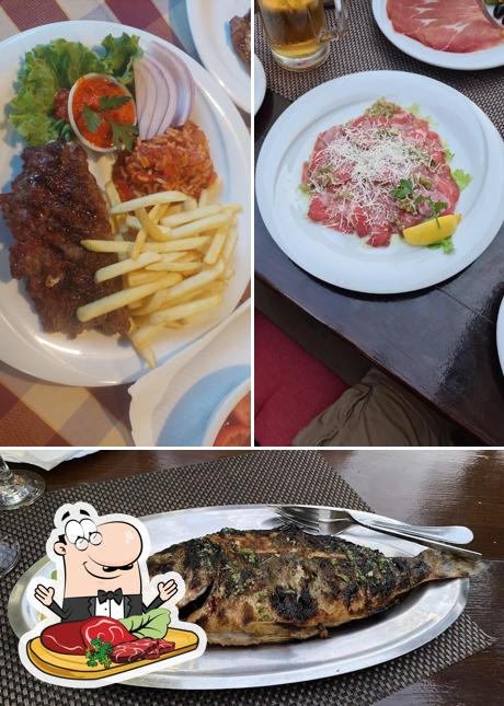 Carpaccio di manzo al Restoran Angela