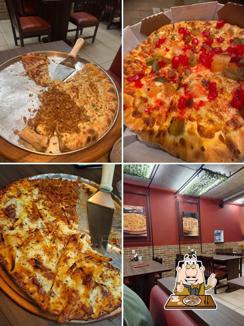 Experimente pizza no Tropicana Express Pizzas e Porções