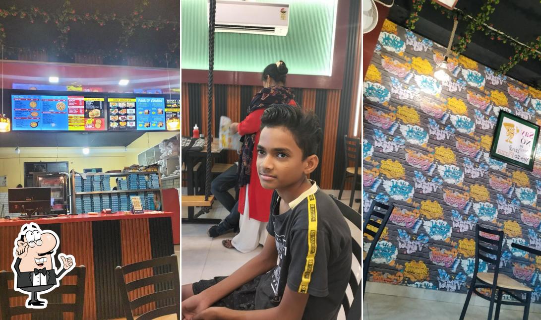 Check out how White Hart Pizza looks inside