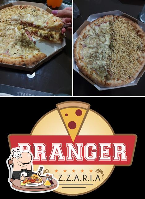 Peça diferentes variedades de pizza