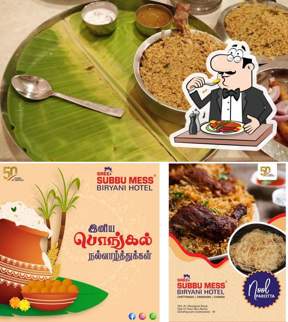 Food at Sree subbu mess