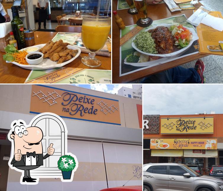 O exterior do Peixe na Rede