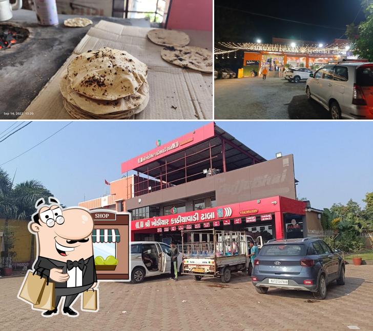 Take a look at the picture depicting exterior and food at Purohit Dhaba