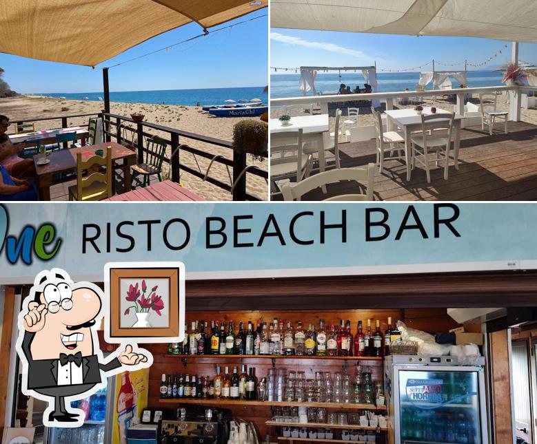 Dai un'occhiata agli interni di Su BarOne risto beach bar