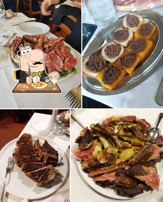 Cibo al Ristorante Tullio a Montebeni