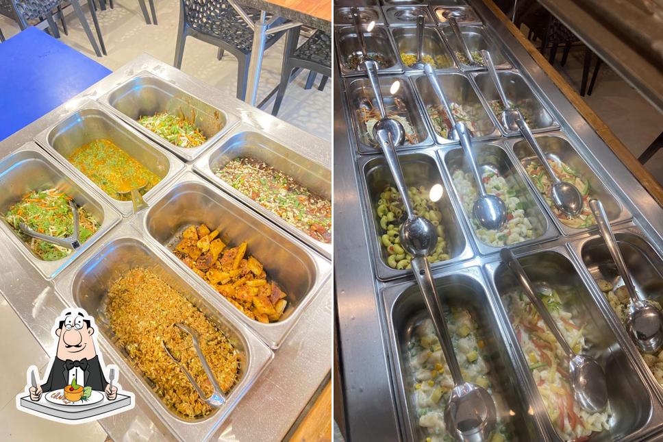 Food at the Bro’s buffet pizza