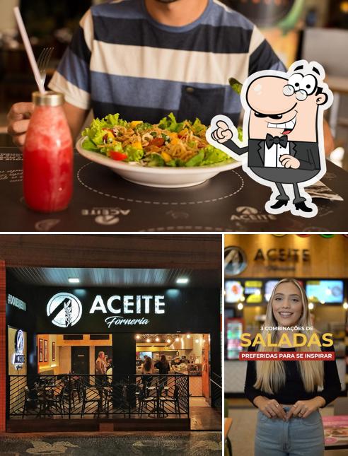 O interior do ACEITE Forneria (Av. Itamar Franco)