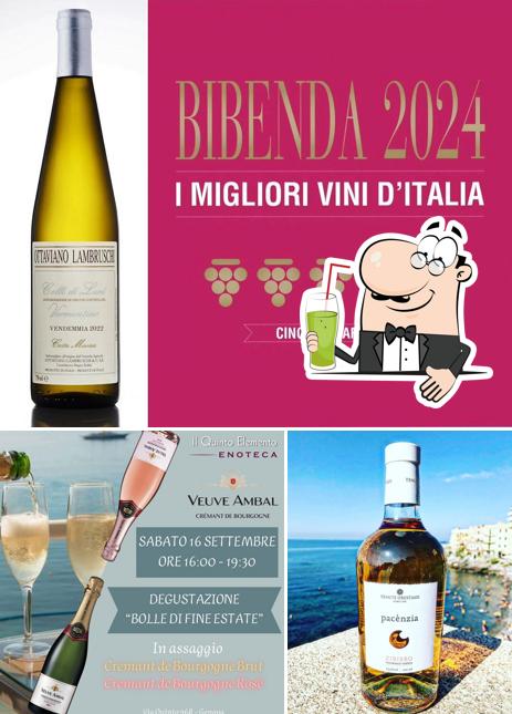 Il Quinto Elemento - Enoteca offre un'ampia selezione di cose da bere