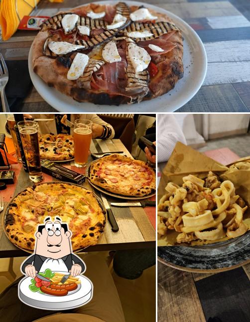 Cibo al Pizzeria Re Manfredi