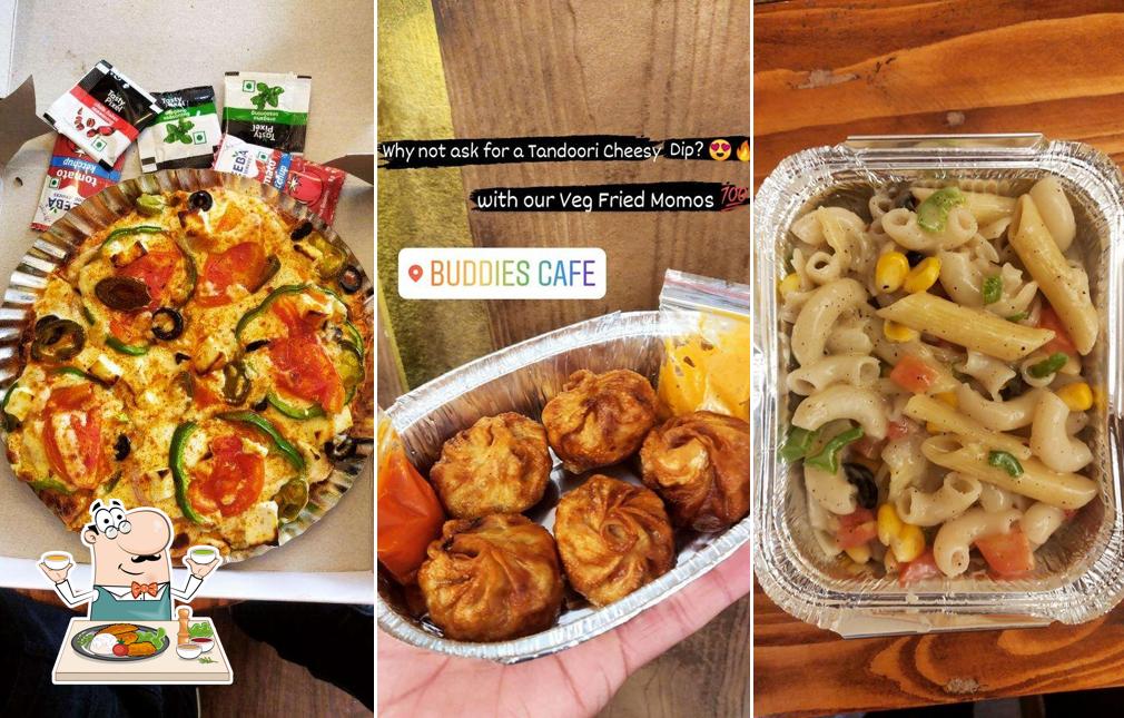 Food at Buddies Cafe