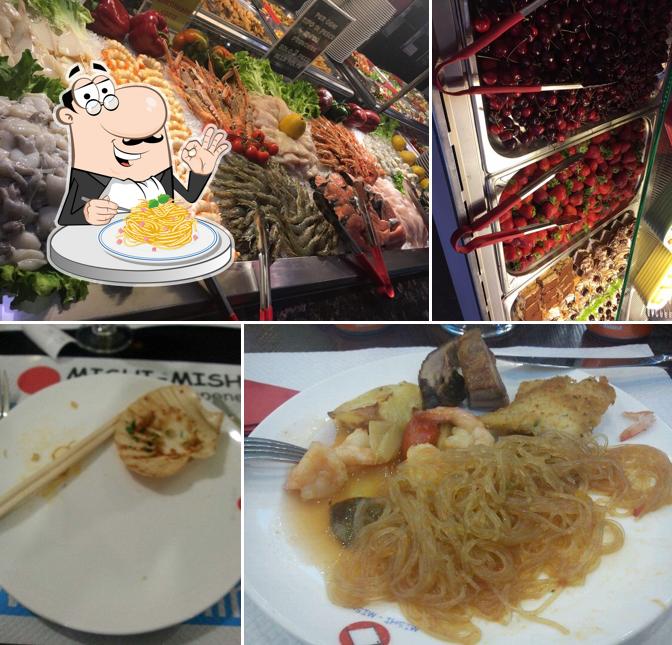 Spaghetti alla carbonara al Mishi-Mishi Ristorante Giapponese