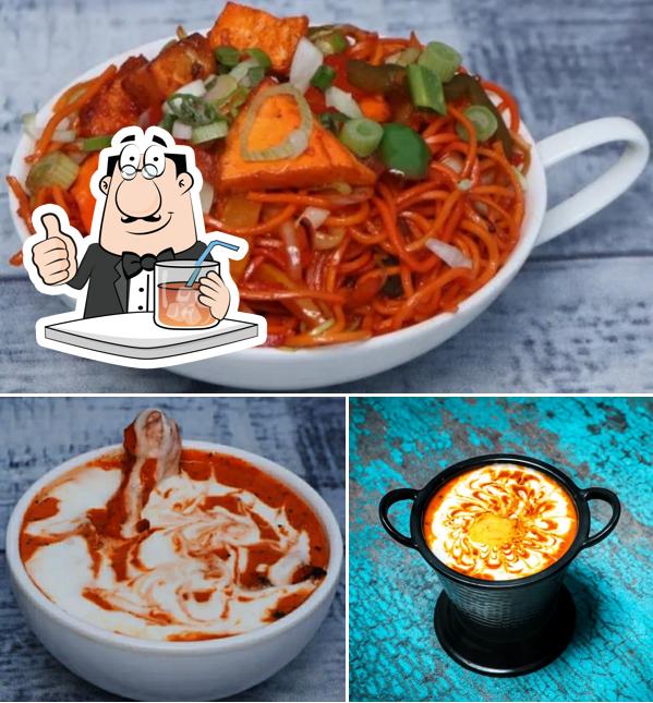 The photo of drink and food at Mistry of Tandoor