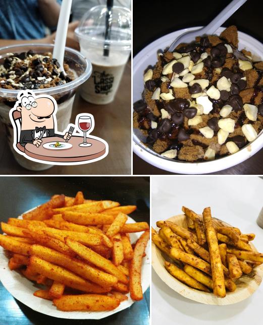 Food at The Lassi Shop