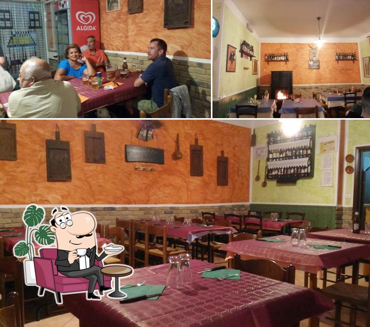 Gli interni di Pizzeria Su Stunnu di Serra Salvatore