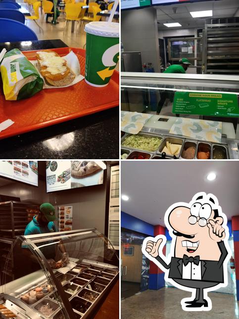 The interior of Subway City Centre Mall