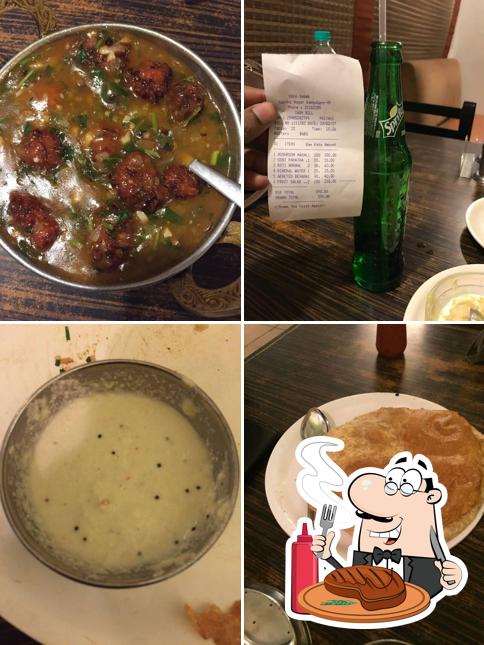 There’s a range of dishes for meat lovers