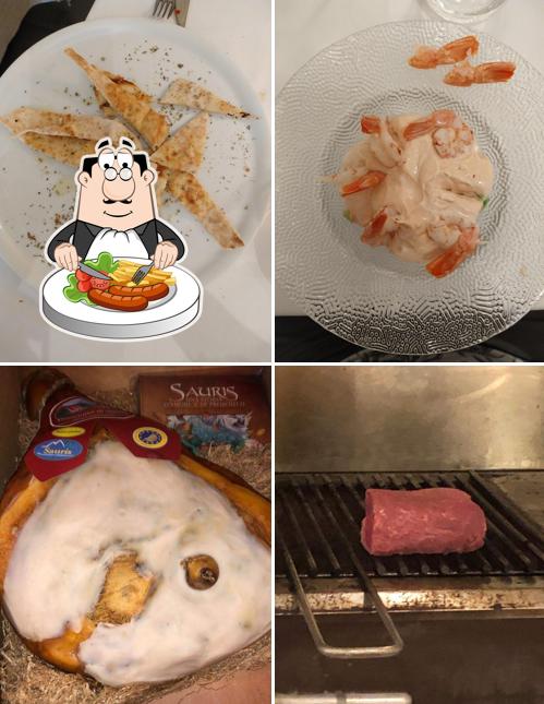 Cibo al Ristorante Segreto Del Sorriso