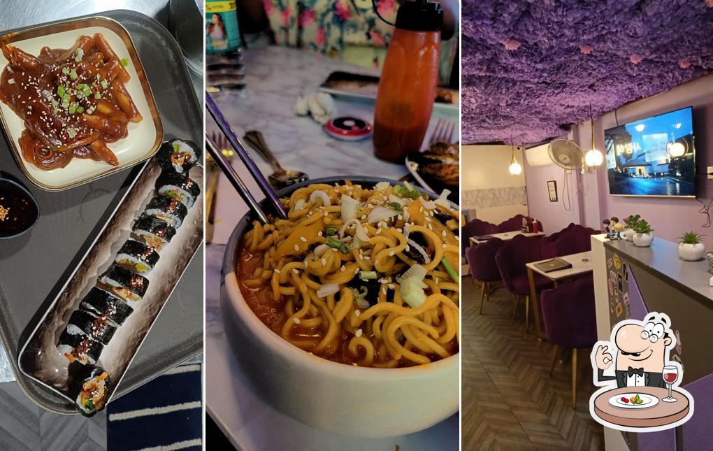 Meals at Bangtan Cafe