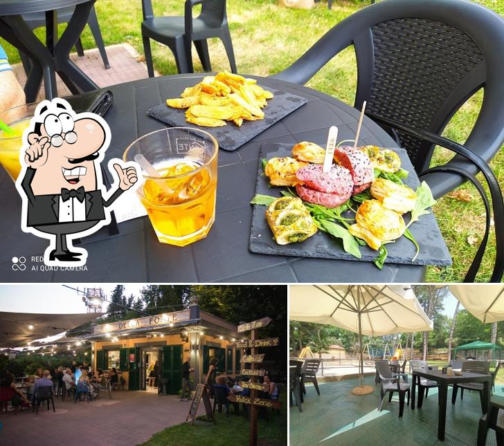 Gli interni di Bar della fonte