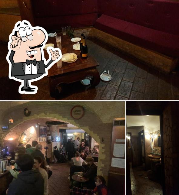 Gli interni di Mate Bar