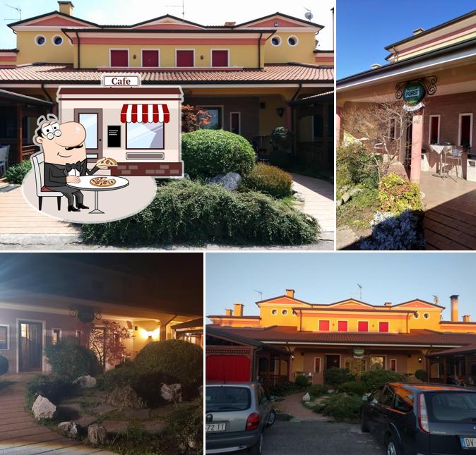 Gli esterni di Ristorante pizzeria le betulle