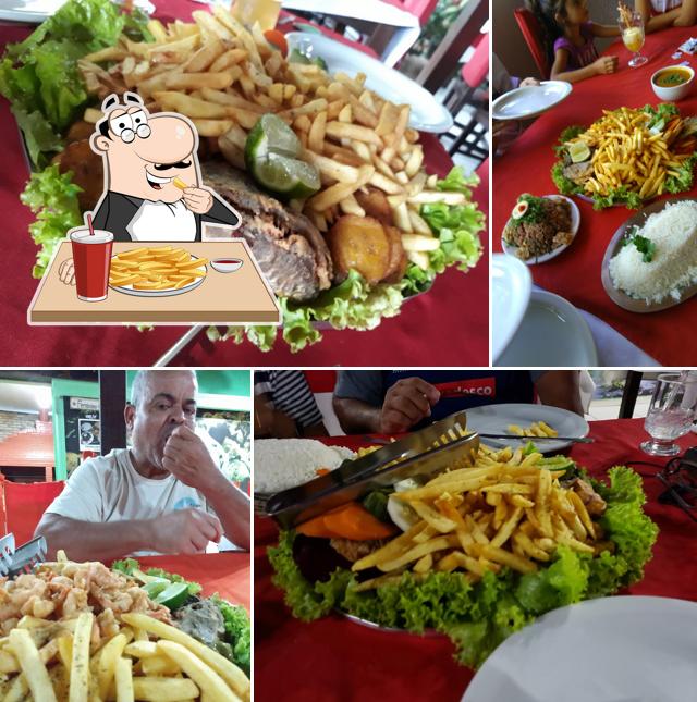 Batata frita em Restaurante Itaoca Traíra Desossada