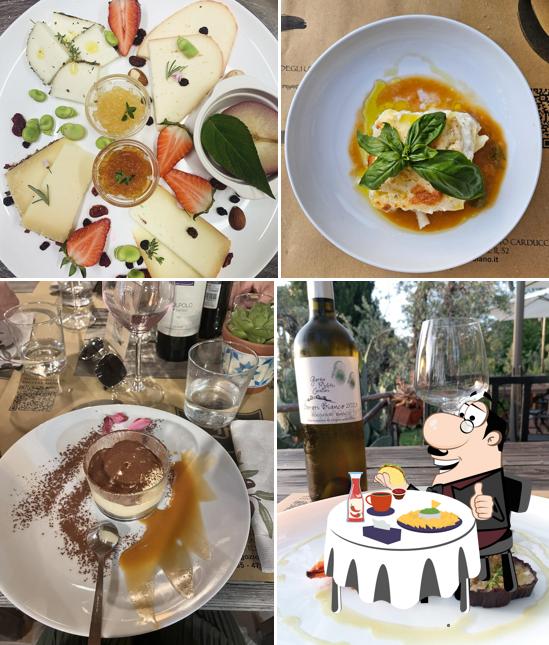 Piatto di formaggi al Ristorante Agrituristico La Casa Degli Ulivi