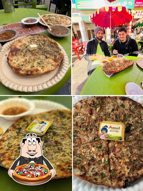 At Brothers Amritsari Kulcha Hub, you can enjoy pizza