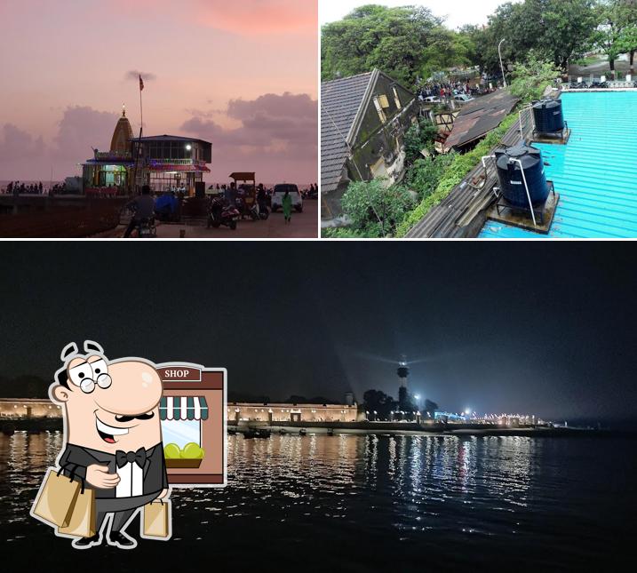 You can get some fresh air outside Jetty Rolls Daman