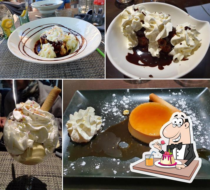 Commandez l'un des desserts