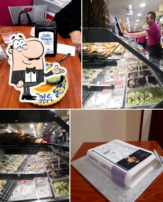 Gli interni di Caffe' Vespri