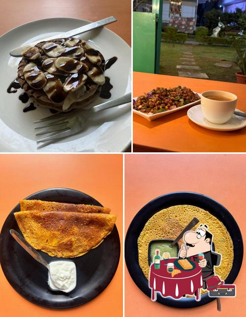 Waffles at Baba Taraknath Tiifin Service & Cafe