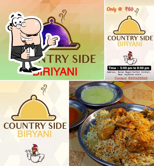 Look at this image of Country Side Biryani