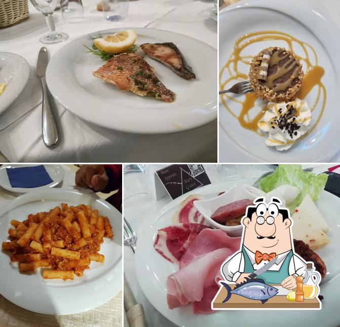 Salmone grigliato al Mary Grace Sala Ricevimenti Ristorante E Pizzeria