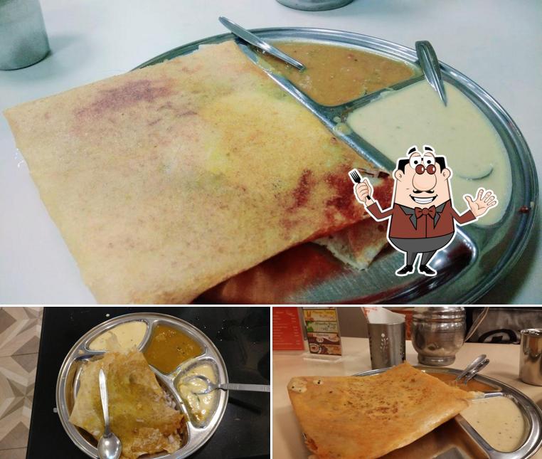 Food at The Madrasi Hotel