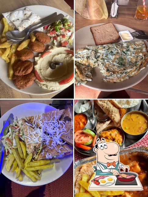 Omelette at Shambala Cafe