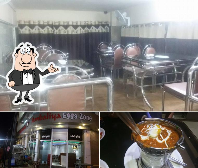 Ambaliya Egg Zone is distinguished by interior and food