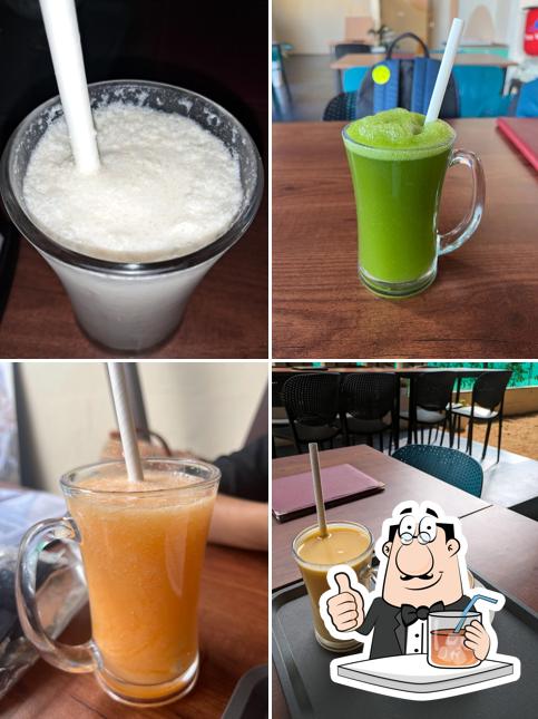 Pick a drink from the menu