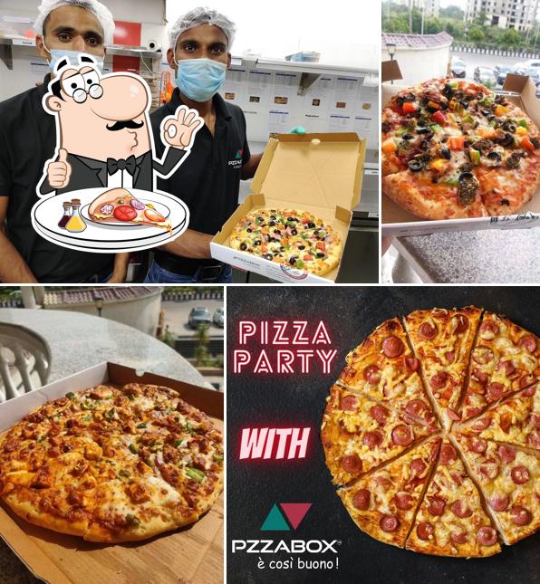 At PZZABOX, you can order pizza