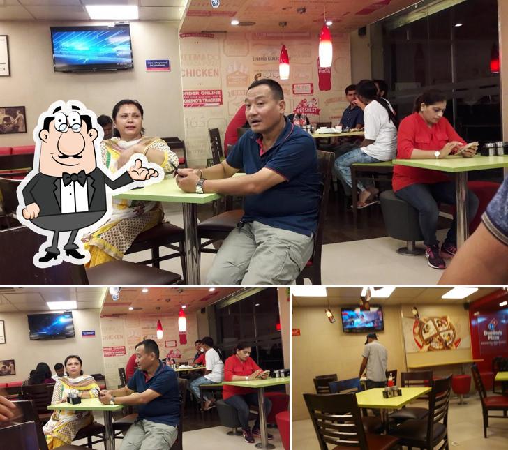 Check out how Domino's Pizza Niranjanpur, Dehradun looks inside