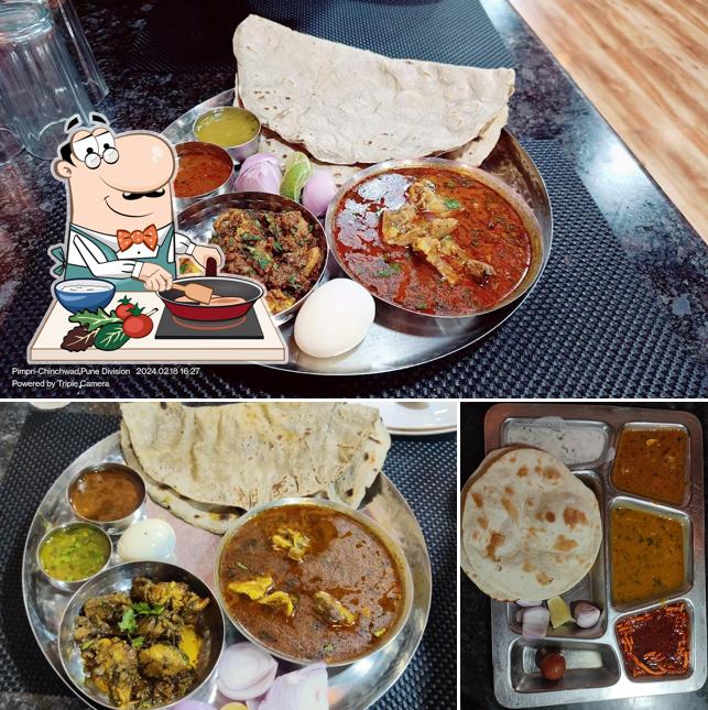 Chicken curry at Hotel Sharyat Veg & Non-veg restaurant