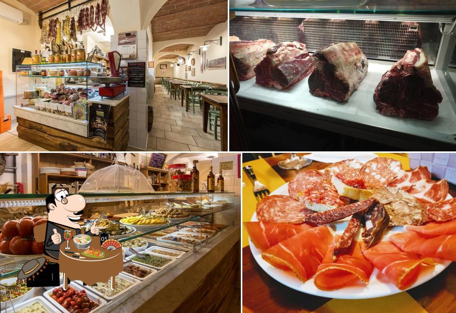 Cibo al Osteria il Vinaio